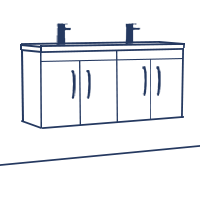 Twin & Double Basin Vanity Units